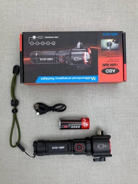 Multi -Functional 1KM long rechargeable emergency